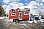 This Custom-Designed Getaway Tiny House Is a Vision in White and Red