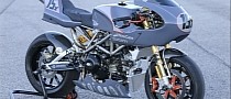 This Custom Ducati Race Bike Pairs Titanium Framework With Supersport 1000 DS Power