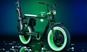 This Custom Super73 E-Bike Has an Ice Cooler and a Golf Ball-Shaped Speaker