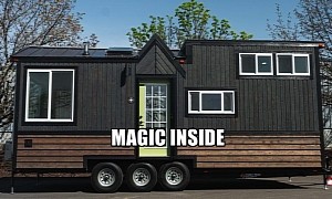 This Custom Tiny House Hides Quite a Magical Interior