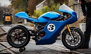 This Custom Tribute to Paul Smart Had Once Been a Stock Ducati Monster S4RS
