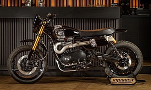 This Custom Triumph Scrambler 1200 XE Was Pieced Together by Belgium’s Finest