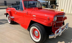 This Cute 1950 Willys Jeepster Is Proof That Crossovers Are Older Than We Think