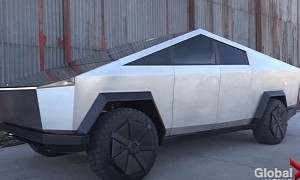 This Cybertruck Is Actually a Ford F-150 Raptor in Disguise