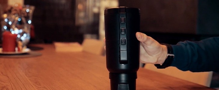 The device comes with a cup design fitting the holder in your car