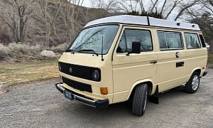 This Diesel-Powered Volkswagen Vanagon Comes With the Legendary Westfalia Interior