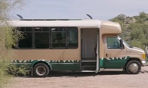 This DIY Shuttle Bus Mobile Home Only Cost 15K and Looks Better Than Many Houses