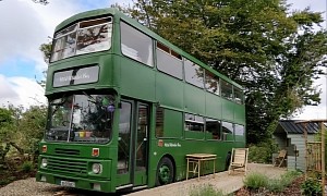 This Double Decker Worked Hard for Almost Three Decades, Now It’s an Adorable Home