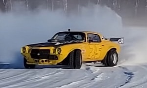 This Dual Dually 1974 Camaro 454 Is the Perfect Ice-Skating Machine When Hell Freezes Over
