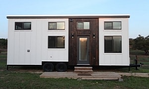 This Dual-Loft Tiny Home Is Highly Versatile With a Balanced Layout and Modern Amenities