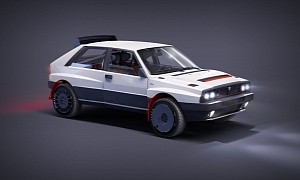 This Epic Lancia Delta Rallycar Restomod Will Cost You $650,000