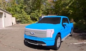 This F-150 Lego Lightning Truck Is Made Out of 320,740 Pieces and Weighs 3,730 Pounds