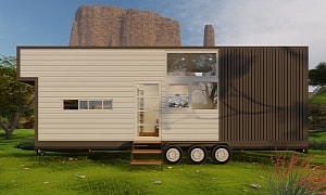 This Family-Friendly Tiny Home Displays a Unique Approach to Space Utilization