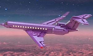 This Fan-Made Lego Ideas Private Jet Is Perfect for Your Most Exclusive Minifigures