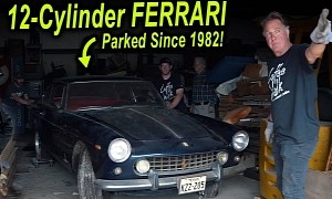 This Ferrari 250 GT.E Was Abandoned in 1982 Because It Was Too Big for Its Driver