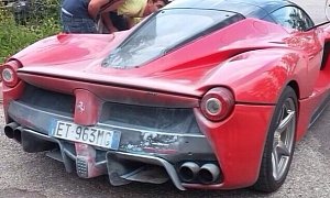 This Ferrari LaFerrari Burned: LaFire
