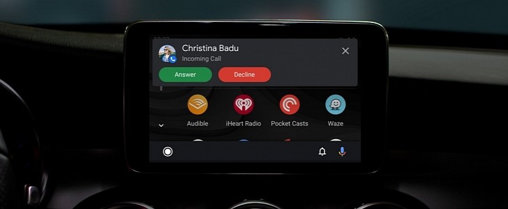 Android Auto on car screen