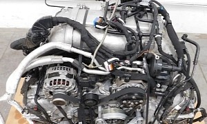 This Flat-Six Engine Is What's Left of a Porsche 718 Boxster Spyder and It Is for Sale