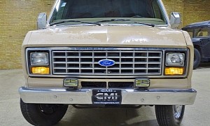 This Ford E-Series Used to Be an FBI Surveillance Van, It Can Be Yours