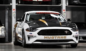 This Ford Mustang Cobra Jet 50th Anniversary Drag Racer Means Business