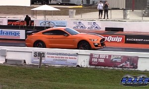 This Ford Mustang Is Allegedly the Quickest Stock Pulley GT500 Down the 1/4 Mile