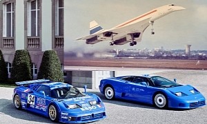 This French Airplane Maker Gave Bugatti's EB 110 a Foundation Like No Other