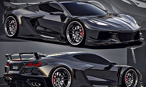 This Full Carbon Fiber C8 Chevy Corvette Looks Surreal. We Assure You, It Is Not