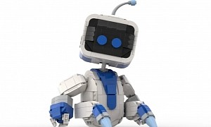 This Fully Articulated ASTRO Bot Is Perhaps the Cutest Fan-Made Lego Ideas Toy