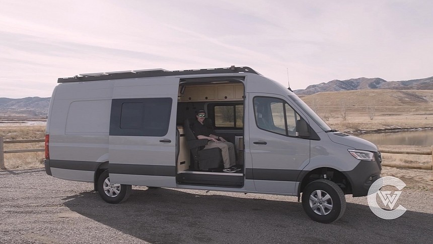 This Fully-Equipped Camper Has a Heartwarming Story, Takes Van Life to the Next Level