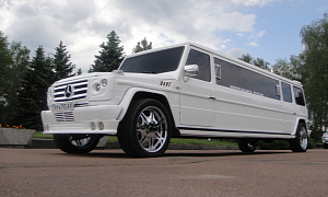 This G-Class is The Center of The Kitschy Limos Universe