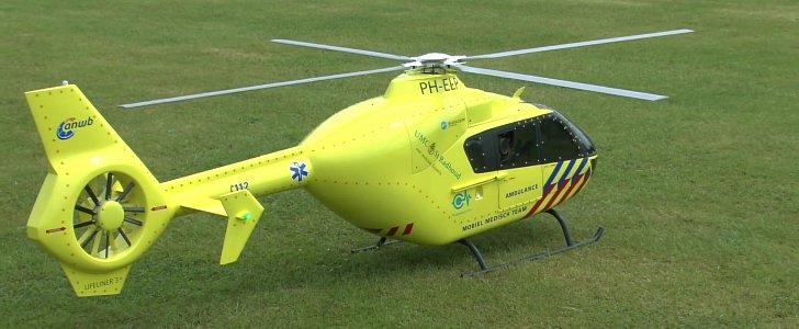 This Giant Scale Helicopter Is Big Enough to Kill People with Turbine Power 