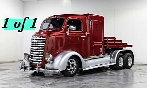 This GMC Semi Used to Be a Dump Truck, Now It’s a Restomod with a Big Block V8 Surprise