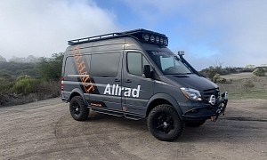 This Go-Anywhere Mercedes-Benz Sprinter Camper Van Is As Capable as a Wrangler