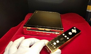 This Gold-Plated Nintendo Wii Was Made for Queen Elizabeth II, Is Now for Sale