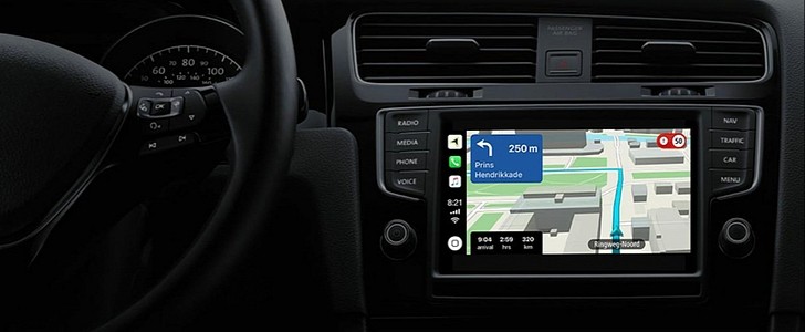 TomTom GO Navigation on CarPlay