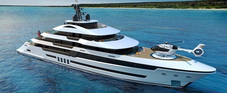 This Gorgeous 240-Foot Superyacht Concept Is the Perfect Getaway