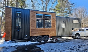 This Gorgeous Custom Home on Wheels With Luxury Amenities Is Anything but Tiny