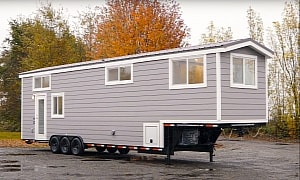 This Gorgeous Gooseneck Tiny Home Offers Privacy, Comfort, and Utility for Big Families
