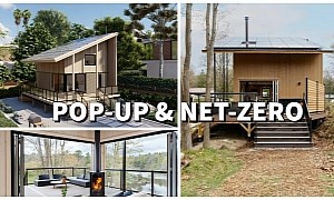 This Gorgeous Home Is Pop-Up and Net-Zero, You Can Set It Up in a Day