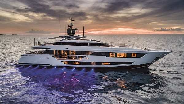 The Custom Line 120' blends sleek performance with a remarkably sophisticated style