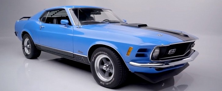  Grabber Blue 1970 Ford Mustang Mach 1