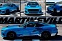 This Grabber Blue 2024 Ford Mustang GT Is the NASCAR Pace Car for the NOCO 400