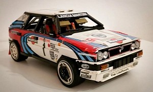 This Great LEGO Ideas Lancia Delta Rally Car Reached 10k Votes, But Was Still Not Approved