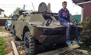 This Guy Bought a Tank and a Corvette Stingray from Belarus