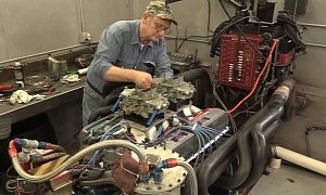 This Guy Built a 697 HP Ford V12 Engine Out of Two 302 V8 Blocks