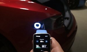 This Guy Made an Apple Watch App that Can Remotely Unlock and Start a Tesla Model S