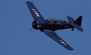 North American Harvard Trainer Is a Winged Texan Gone British