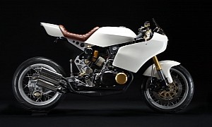 This Heavenly Custom Bike Was Once a Suzuki GT380, Only Its Two-Stroke Engine Remains