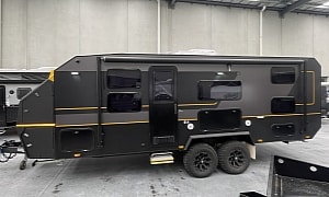 This Heavy-Duty Australian Travel Trailer Hides a Flawless and Family-Oriented Interior