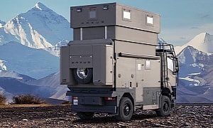 This Heavy-Duty Chinese Overland RV Has a Two-Story Interior You Must See To Believe